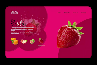 create animated web designs and landing pages using figma