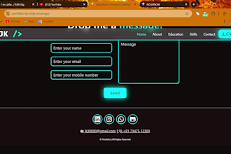 build a modern and responsive reactjs website