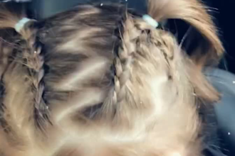 simplistic hair styling for ladies