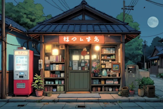 create cozy lofi background animations from ai images