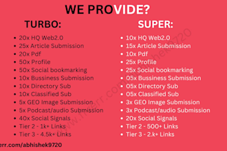 provide a monthly drip feed SEO package