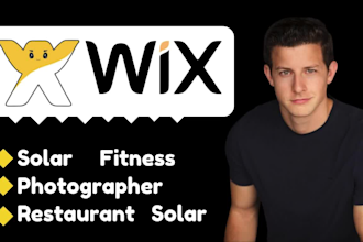 redesign design redesign wix website bakery wix studio wix velo wix landing page