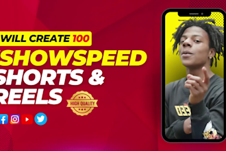 create ishowspeed shorts reels tiktok