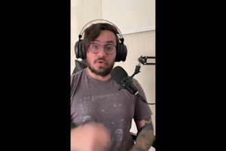 be your podcast style spokesperson actor for video, ugc, and news