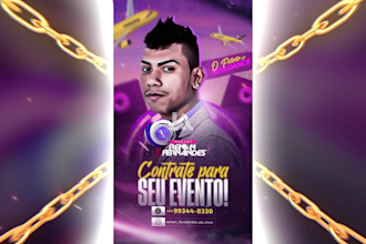 do 3d parallax flyer design and animation