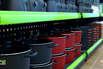create cinematic 3d animated promo