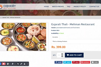design restaurant shopify store restaurant website food website restaurant store