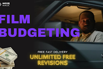 budget and schedule your film, movie, short, or pilot