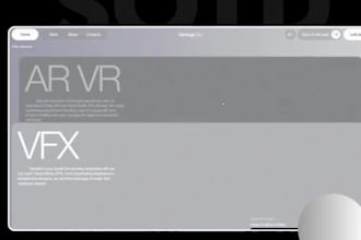 create 3d interactive webflow website 3d landing page using three js  or gsap