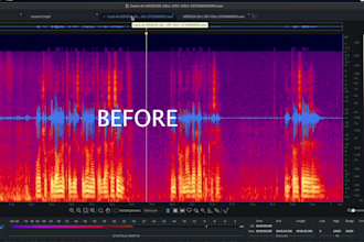 clean and repair your noisy audio