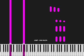 create a keyboard video with customs effects from your midi file