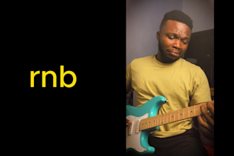record electric guitar loops for afrobeat rnb pop reggae