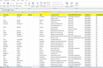 provide data enrichment,   appending data entry and targeted lead generation
