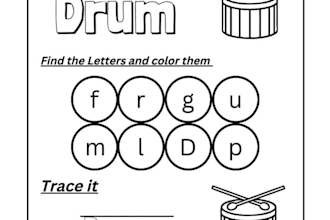 design custom educational worksheets for kindergarten kids