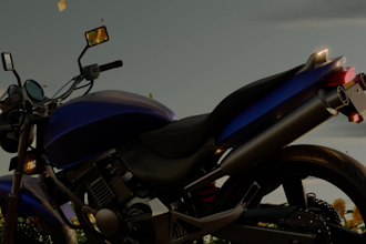 do high quality 3d model of any bike or motorcycle