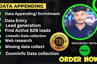 find active b2b leads linkedin data enrichment business list building email find