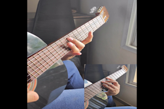 record anything you need with guitar and bass,  rhythm tracks, solos, whatever