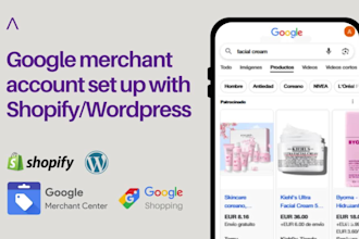set up your google merchant with your wordpress or shopify