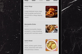create a custom android app in flutter with firebase integration