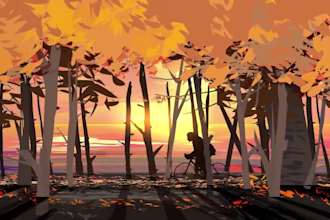 create a lofi loop animation music video for you