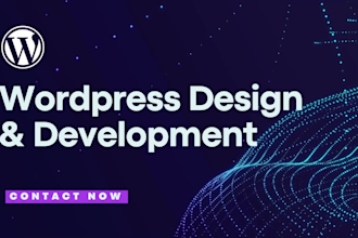 design,  redesign, fix wordpress website or wordpress elementor website