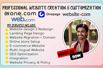 design one com redesign website com design one page website multilingual website