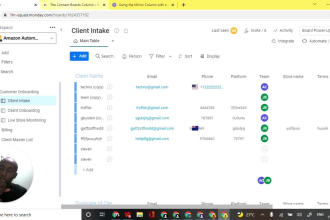 setup monday CRM monday com, automate boards workflows with monday CRM