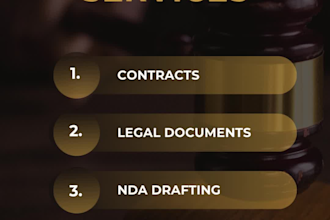 draft professional contracts, deeds, ndas, and agreements