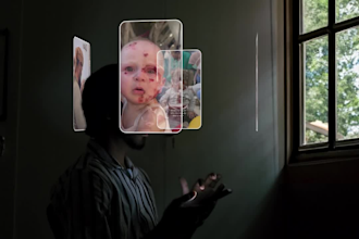 do 3d vfx carousel hologram for your videos