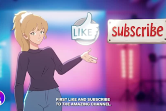 record a voiceover for your animation channel, english or french
