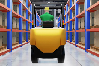 do 3d construction site animation, 3d warehouse animation, 3d building site plan