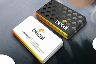 design professional luxury and unique business card design