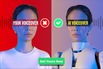 use your voice to clone and create ai voice over for you