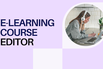 edit your e learning online course for educational and youtube videos