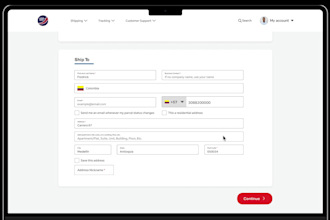 design stunning courier website for your app UI UX in figma