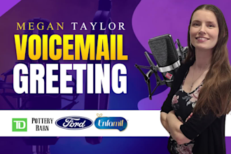 record a voice mail greeting