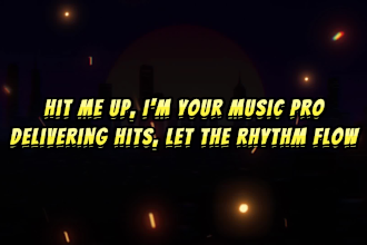 create rap rock any style ai song with lyrical music video