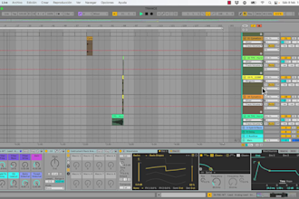 provide you with a template of a full melodictechno track in ableton