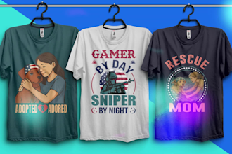 create custom t shirt designs with unique graphics for brand or store