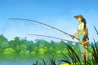 do 2d music video,  2d short film, anime fighting, 2d cartoon animation video