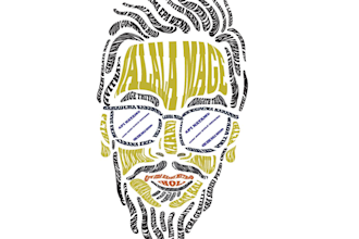 make word cloud art and typography t shirt design for you