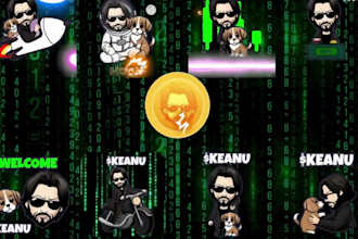 do telegram animated, discord, nft, crypto, gif, furry, meme coin pack sticker