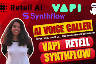 build an ai voice caller using vapi, synthflow, retell