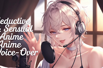 deliver a seductive, erotic, and sexy adult, audiobook voice over within 2 days