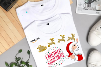 do bulk tshirt design for merch by amazon