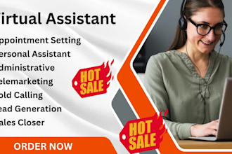 be your long term personal administrative executive virtual assistant tasks