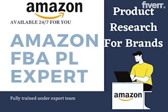 do product research for amazon fba wholesale and private label