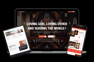 build odoo church website donation ministry website christian donation website