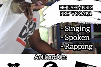 sing pro authentic vocals on your house or edm track