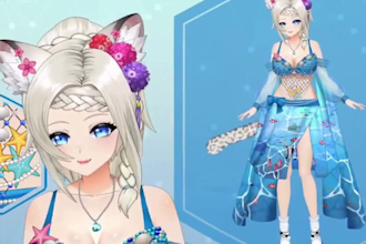 draw and rig live2d vtuber model, 2d vtuber model, live2d vtuber rigging, vtuber